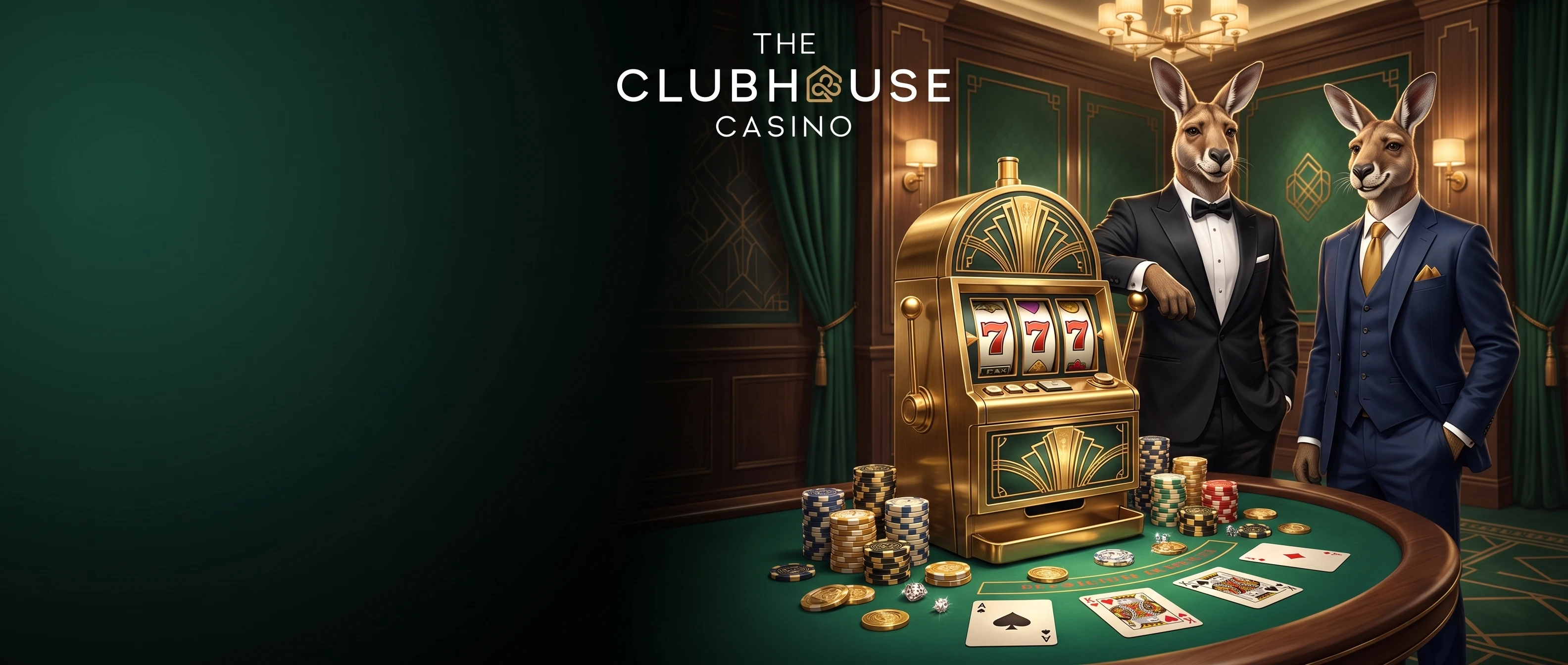 The Clubhouse Casino Australia welcome package