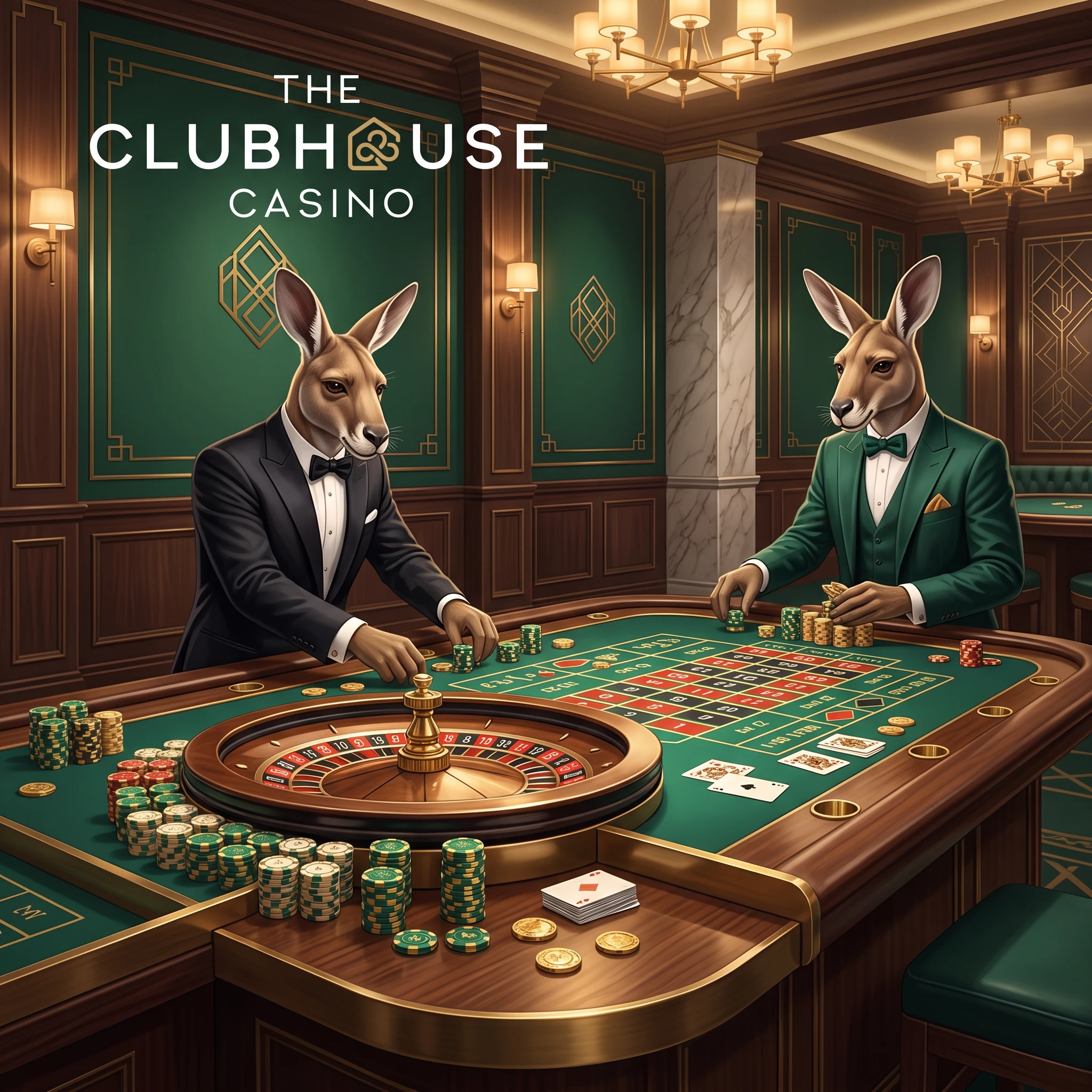 Australian players at The Clubhouse Casino roulette table